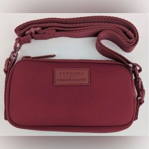 Dagne Dover and Sephora Mara Phone Sling Crossbody In Spice Red.